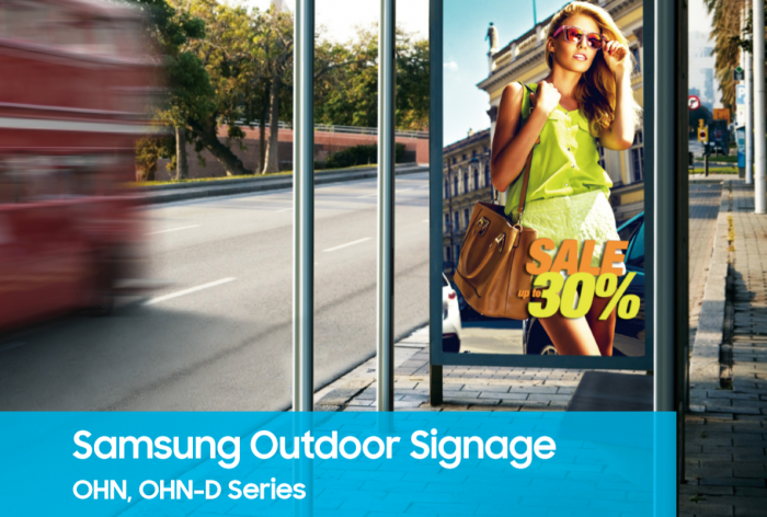 Samsung Outoor Signage